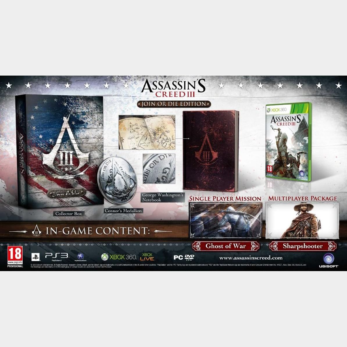 Az Assassin's Creed III Join or Die Edition