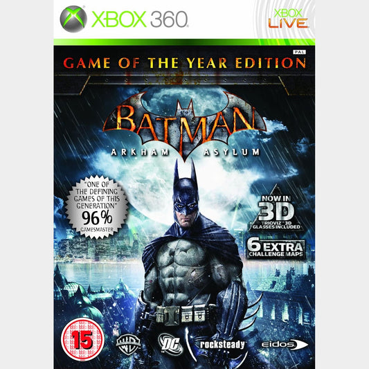 Batman Arkham Asylum – Az év játéka kiadás