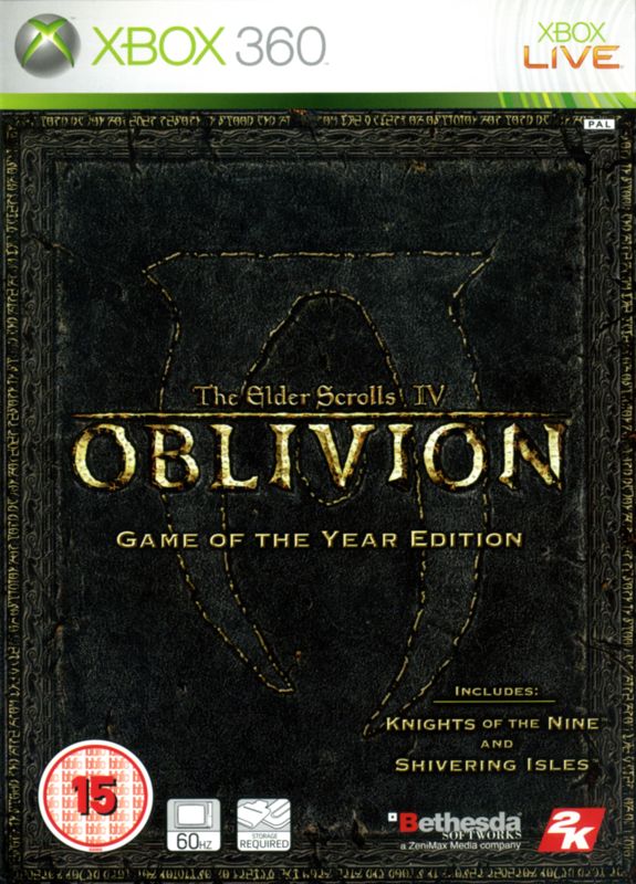 Elder Scrolls IV: Oblivion Game of the Year kiadás