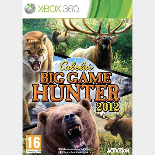 Cabela's Big Game Hunter 2012