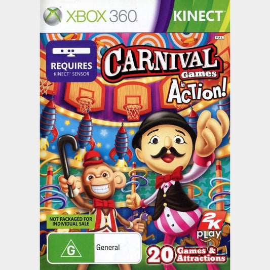 Karneváli játékok: In Action Kinect