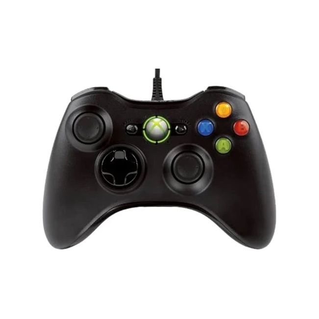 Xbox 360 Official Wired Controller Black