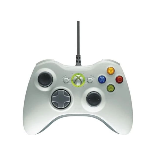 Xbox 360 hivatalos vezetékes kontroller fehér 