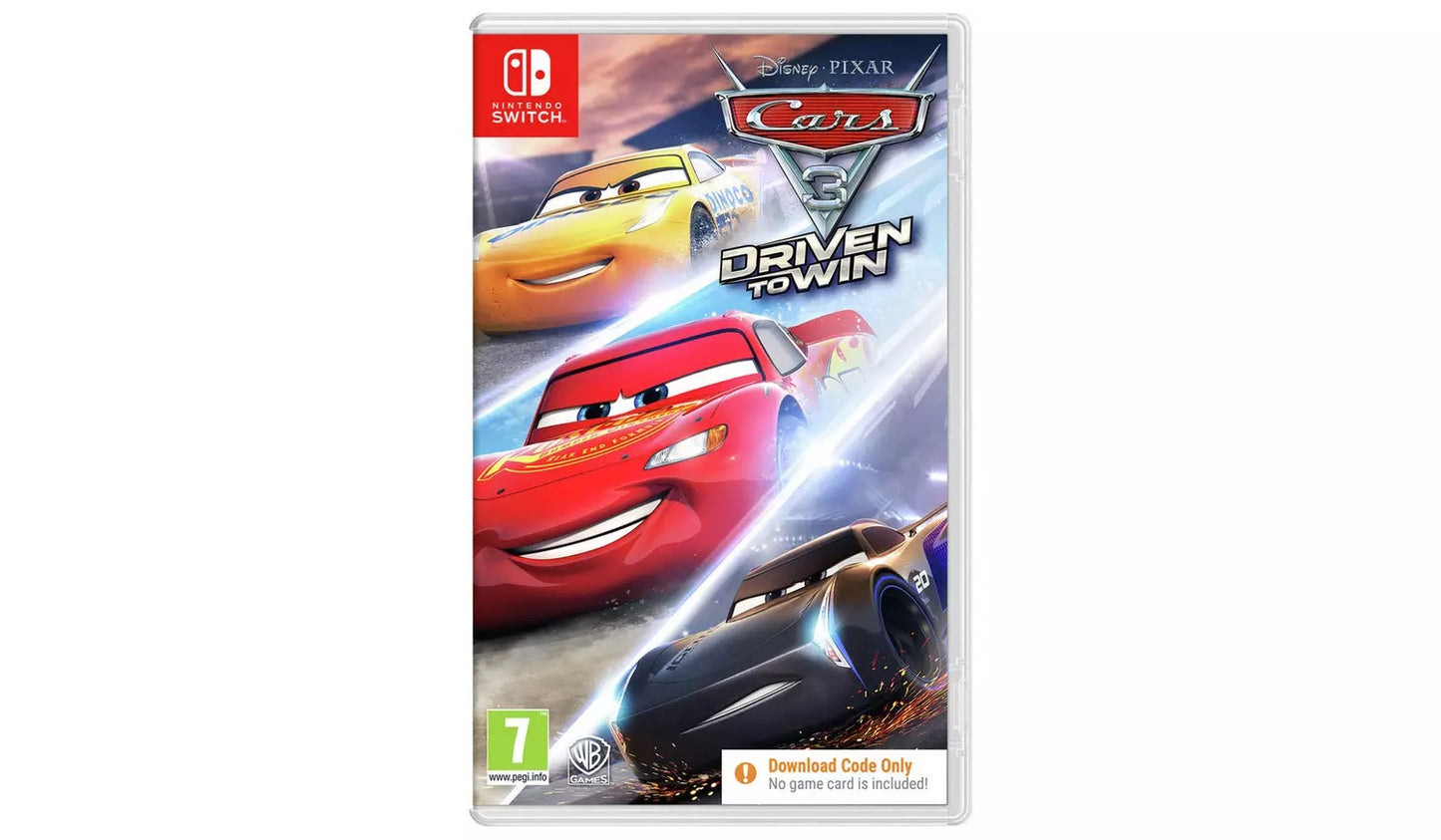 Cars 3 Nintendo Switch játék