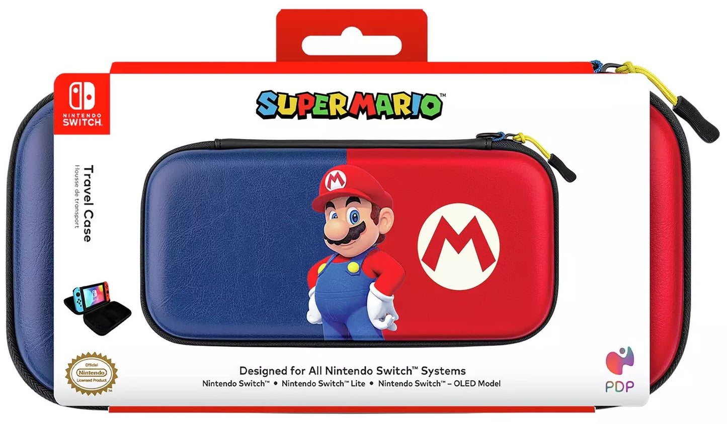 PDP Nintendo Switch Deluxe Travel Case - Power Pose Mario