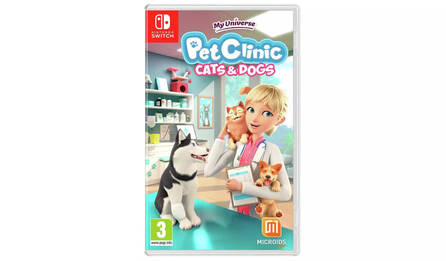 Saját univerzum: Pet Clinic Cats &amp; Dogs Nintendo Switch játék