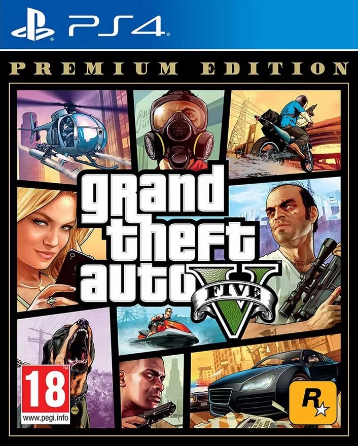 Grand Theft Auto V Premium Edition PS4 játék