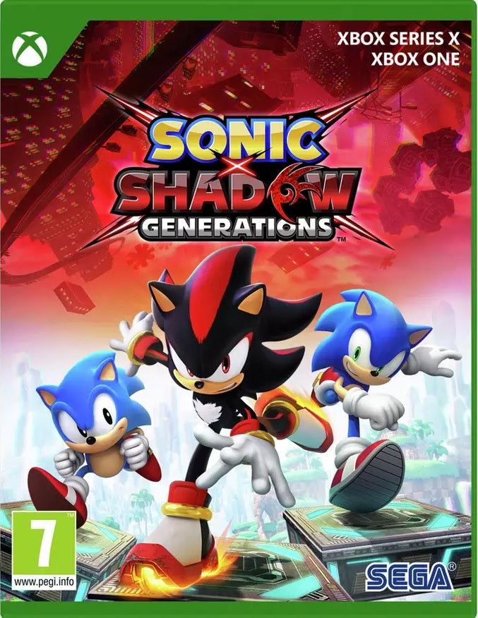 Sonic X Shadow Generations Xbox One és Series X játék