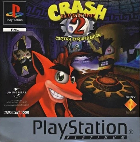 Crash Bandicoot 2: Cortex Strikes Back, Platinum Ed.