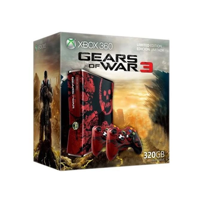 Xbox 360 vékony konzol Gears Of War Limited Edition 320 GB 