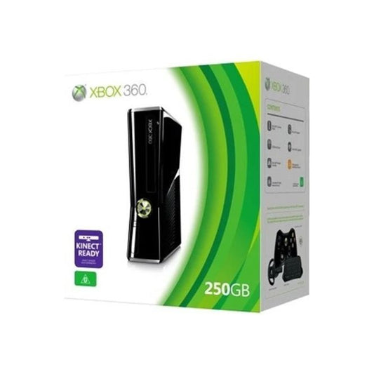 Xbox 360 vékony konzol 250 GB fekete