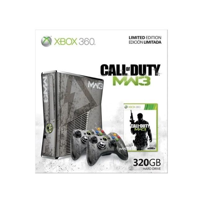 Xbox 360 Slim konzol Modern Warfare 3 Edition 