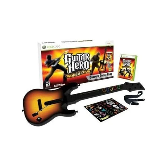 Xbox 360 hivatalos Guitar Hero World Tour csomag 