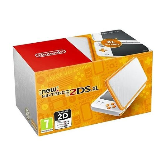 Nintendo 2DS XL konzol fehér/narancs