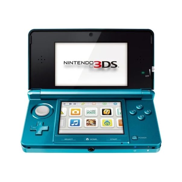 Nintendo 3DS konzol Aqua Blue 