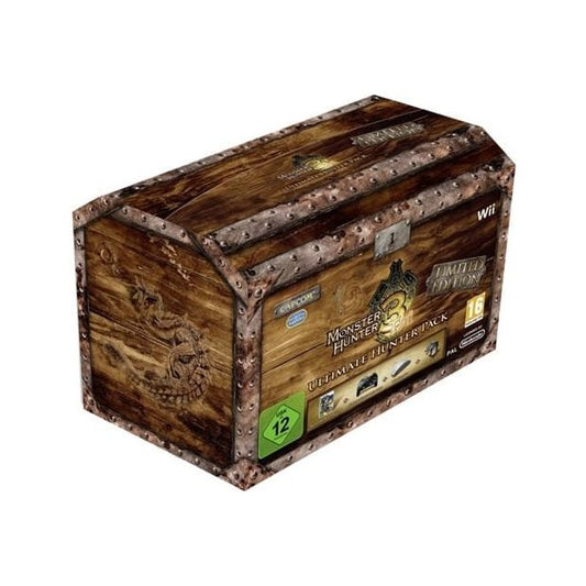 A Nintendo Wii hivatalos Monster Hunter Tri Chest kiadása 