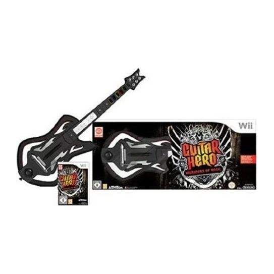 Nintendo Wii Official Guitar Hero Warriors Of Rock Gitár 