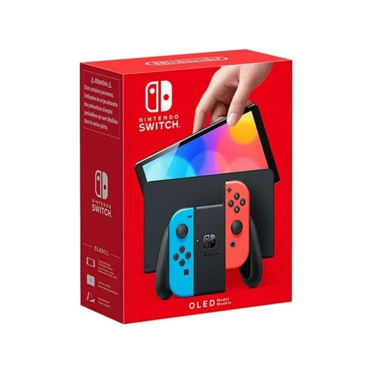 Nintendo Switch 64GB Oled konzol piros/kék 