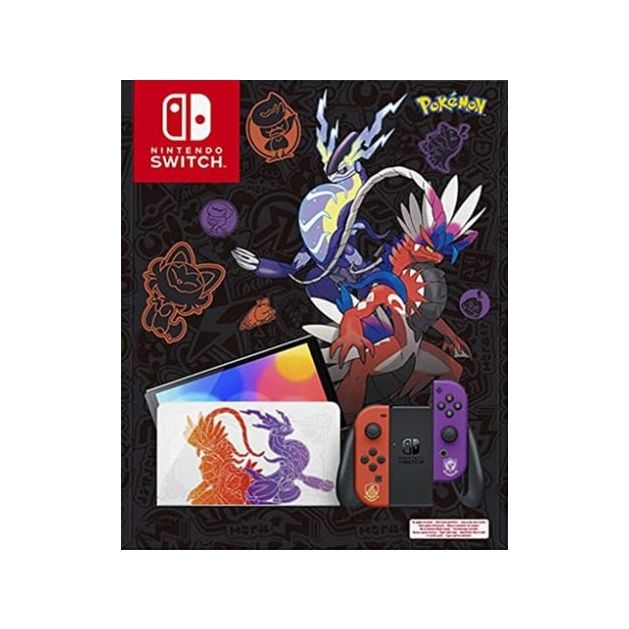 Scarlet/Violet Nintendo Switch 64GB Oled konzol 