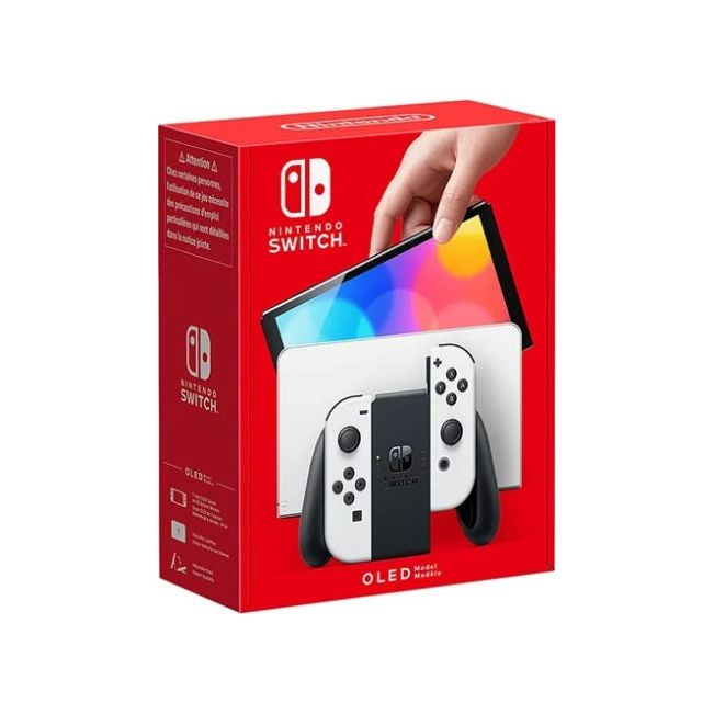 Nintendo Switch 64GB Oled konzol fehér 