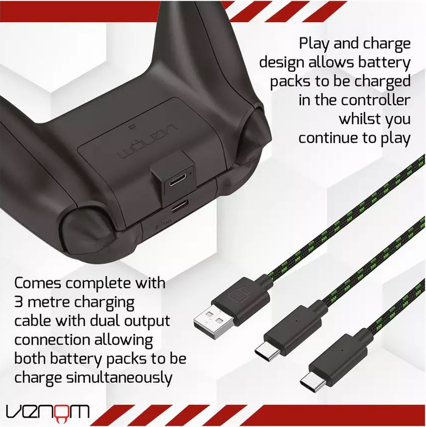 Xbox Official Venom Twin Rechargeable Battery Pack