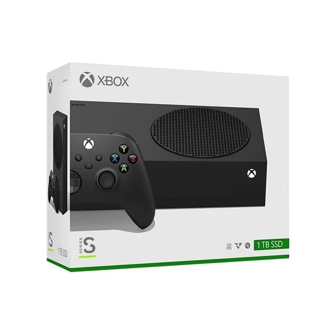 Xbox Series S konzol 1 TB fekete 